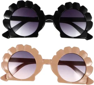 2 Pairs Boys and Girls Sports Sunglasses Polarized Blue Light Blocking Fashionable Photo Glasses for Girls Boys Beach Party Accessory