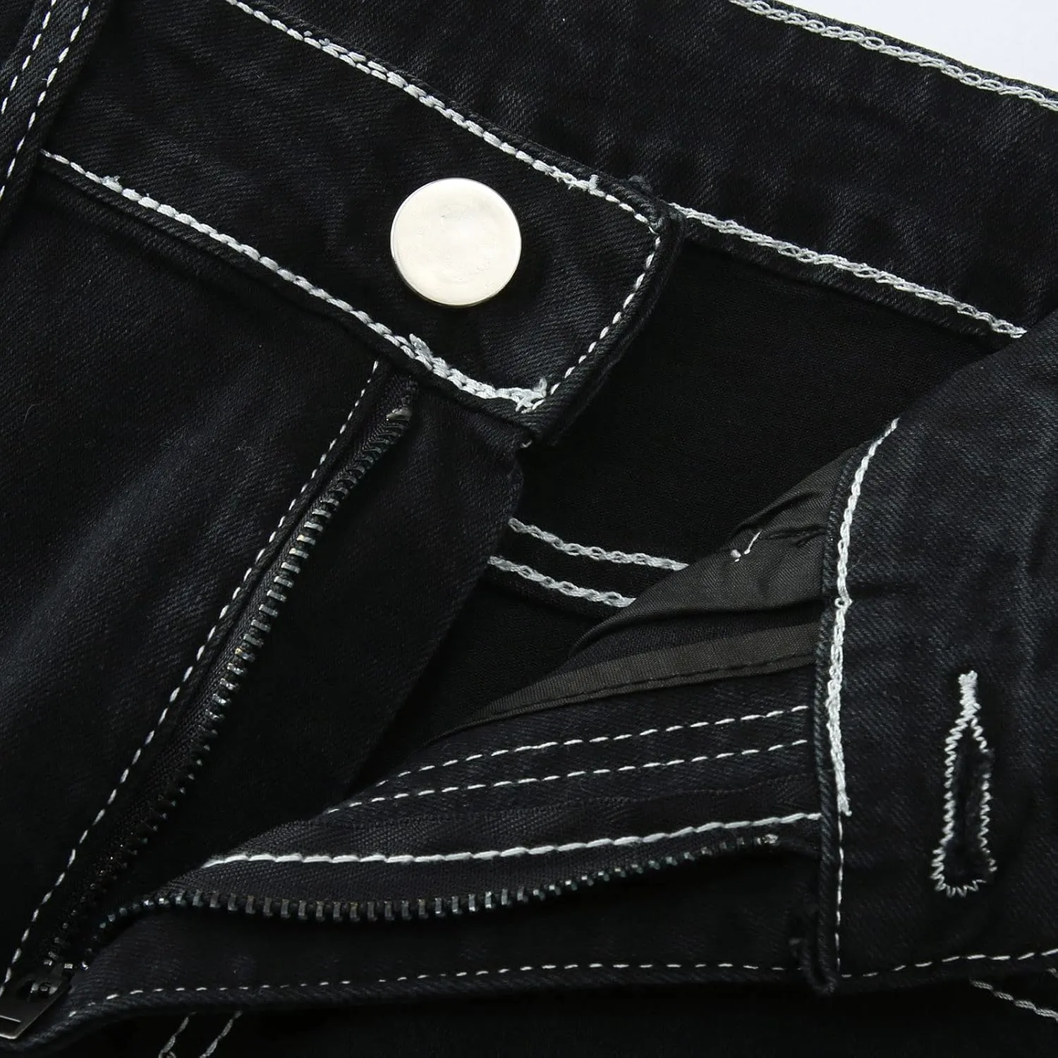 aihihe Mens Pants 40x32 Jeans Mens Jeans Slim fit Straight Leg Mens Tapered Stretch Jeans Cool Jeans for Men Big and Tall
