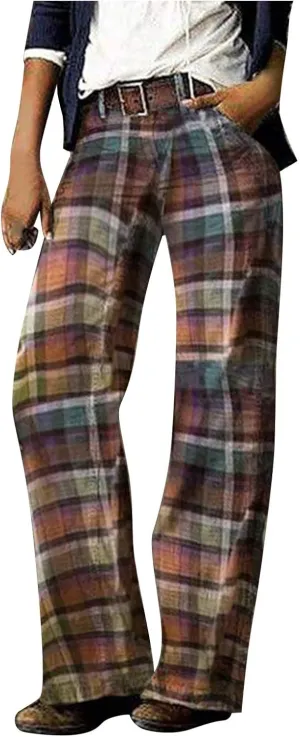 Boyfriend Jeans for Women Casual Loose Fit Patchwork Denim Pants High Waist Color Block Jeans Wide Leg Cargo Pants