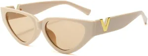 Cat Eye Small Frame Sunglasses For Women Men Retro Sun Glasses Vintage Male Female Eyewear
