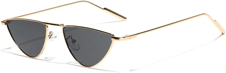 Cat Eye Sunglasses Vintage Alloy Sun Glasses Women Shades