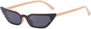 Cat Eye Sunglasses Women One Piece Sun Glasses Female Vintage Punk Eyeglasses UV400