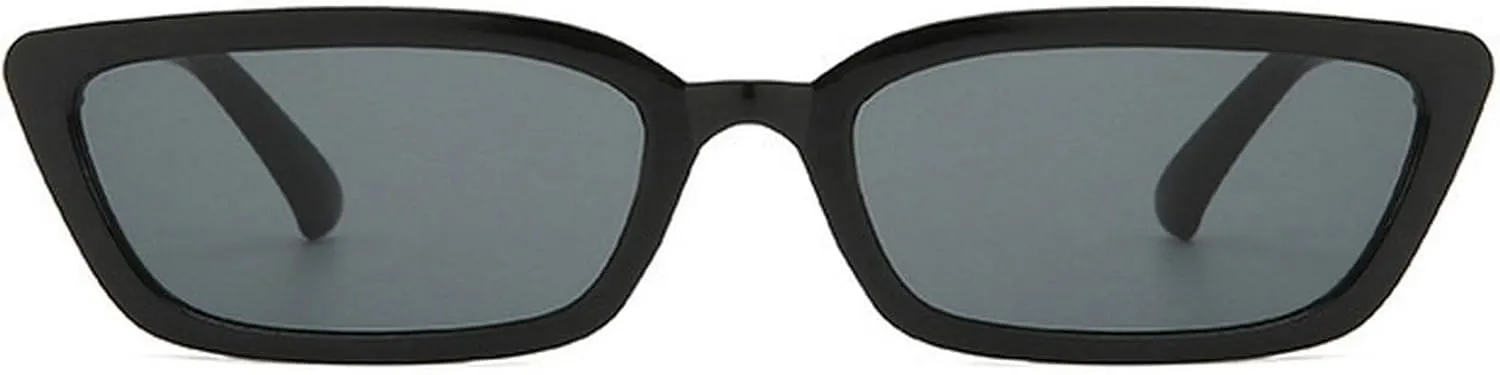 Cat Eye Sunglasses Women Vintage Black Leopard Sun Glasses Small Frames Shades Retro Ladies Cat Eye Sunglasses UV400