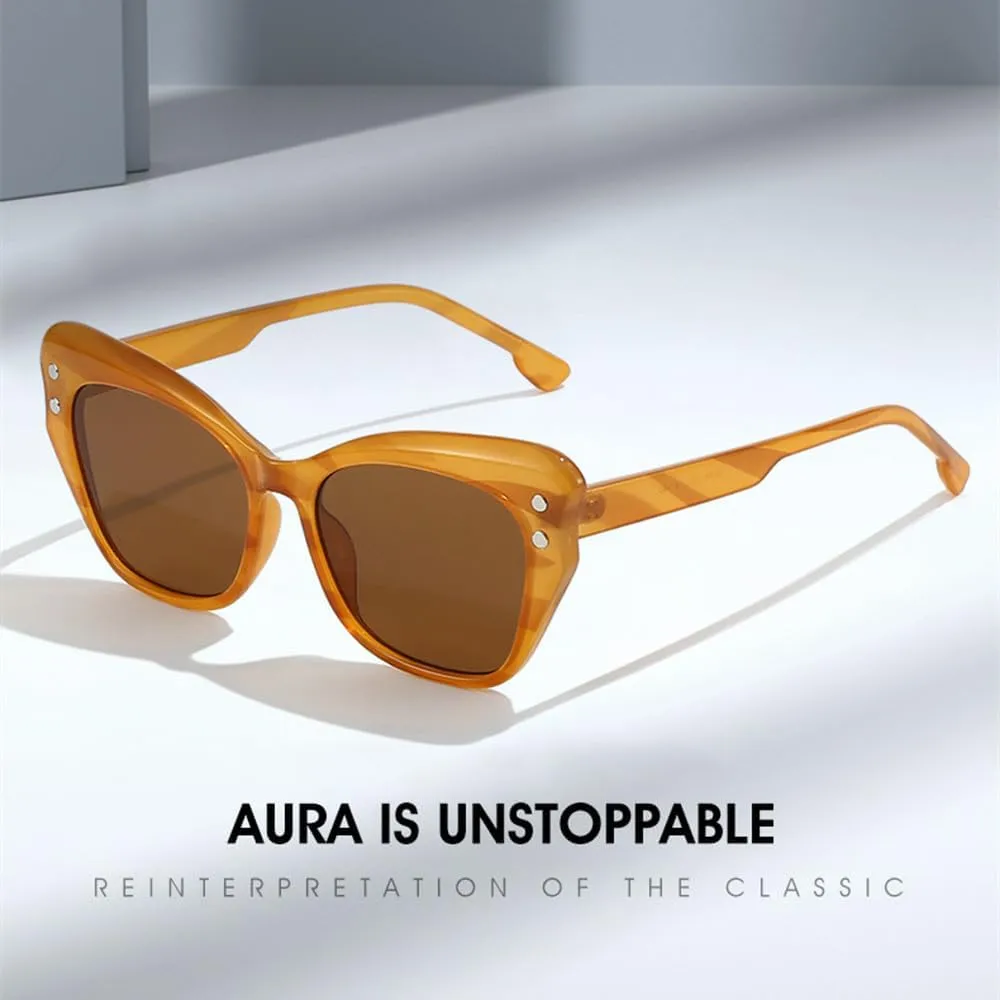 Cat Eye Sunglasses Women Vintage Butterfly Shades Female Luxury Sun Glasses UV400 Eyewear