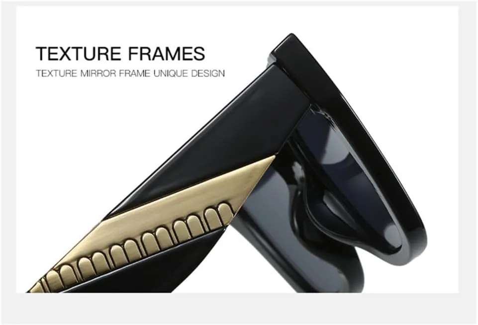 Cat Eye Sunglasses Women Vintage Men Shades Sun Glasses Frame UV400 Eyewear
