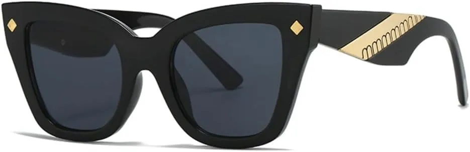 Cat Eye Sunglasses Women Vintage Men Shades Sun Glasses Frame UV400 Eyewear