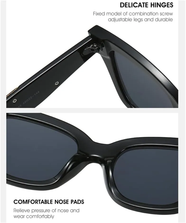 Cat Eye Sunglasses Women Vintage Men Shades Sun Glasses Frame UV400 Eyewear