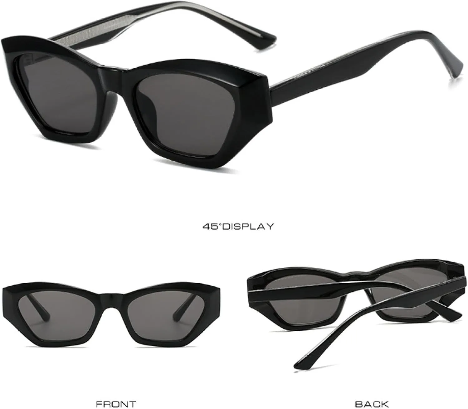 Cat Eye Women Sunglasses Gradient Colourful Vintage Shades for Men Sun Glasses Uv400 Female