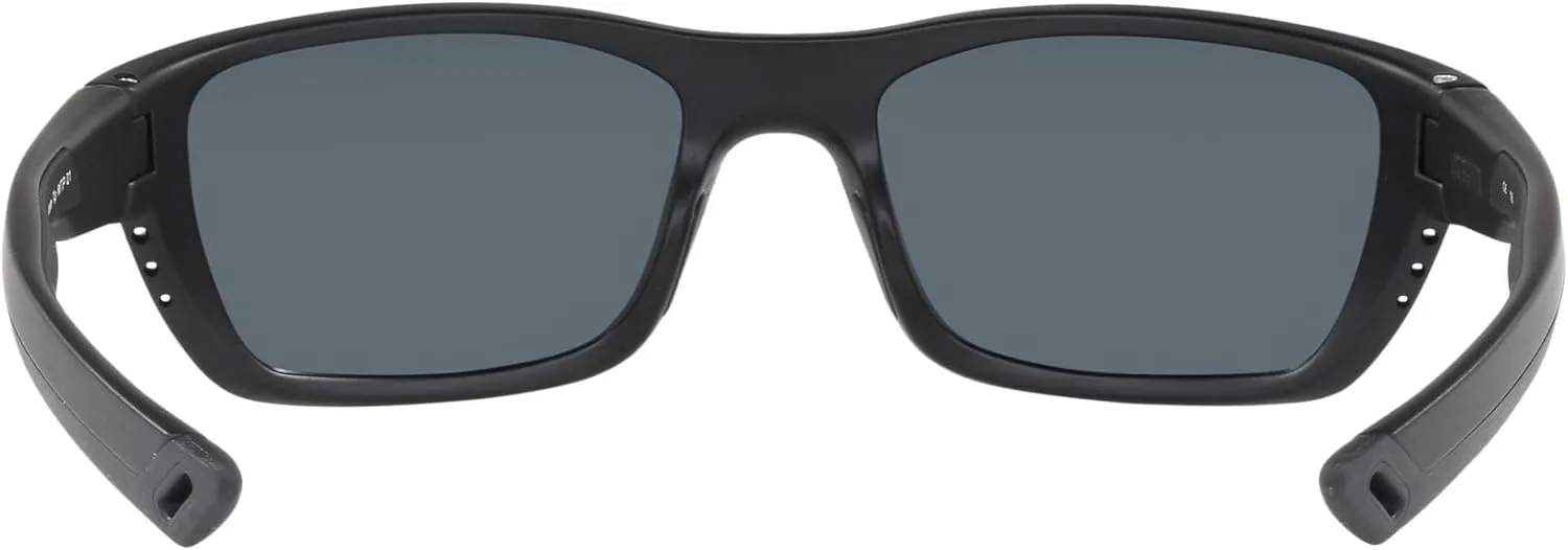 Costa Del Mar Sunglasses for Men -Whitetip Mens Polarized Sunglasses - Fishing, Boating & Beach UV Protection - Size 58, 580P