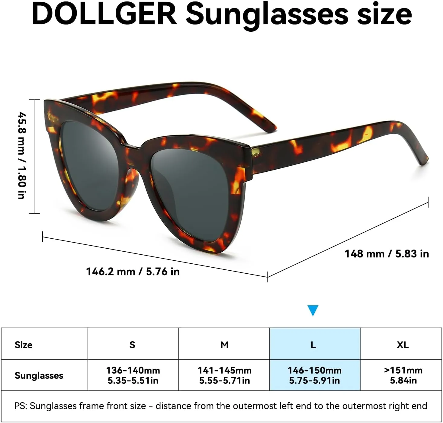 Dollger Retro Cat Eye Sunglasses Women Men Vintage Square Tortoise Shell Fashion Cateye Sunglasses