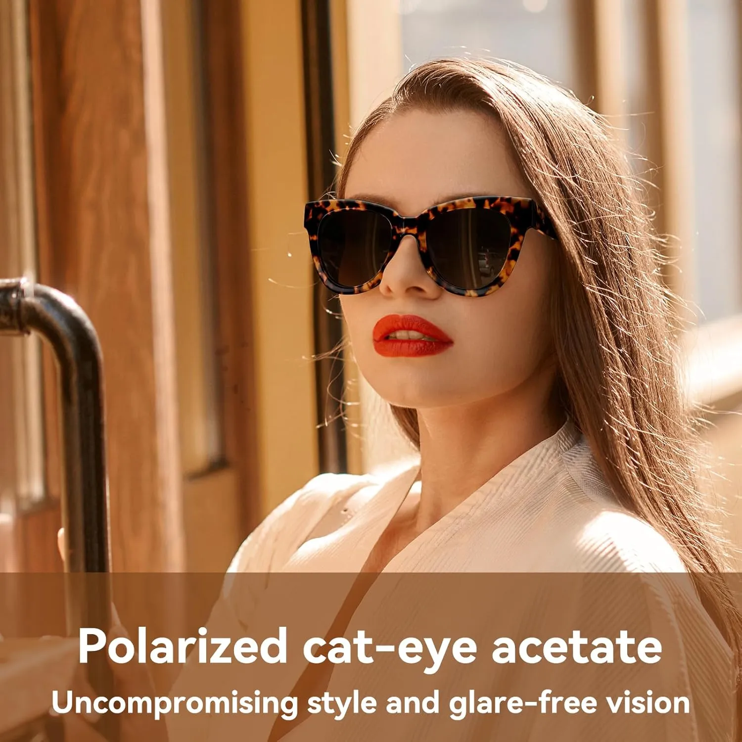 Dollger Retro Cat Eye Sunglasses Women Men Vintage Square Tortoise Shell Fashion Cateye Sunglasses
