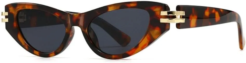 Fashion Green Cat Eye Women Sunglasses For Men Vintage Luxury Modern Female Sun Glasses Shades UV400 Eyeglasses
