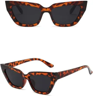 Fashion Vintage Square Sunglasses Women Retro Cat Eye Small Frame Sun Glasses For Female Travel Style