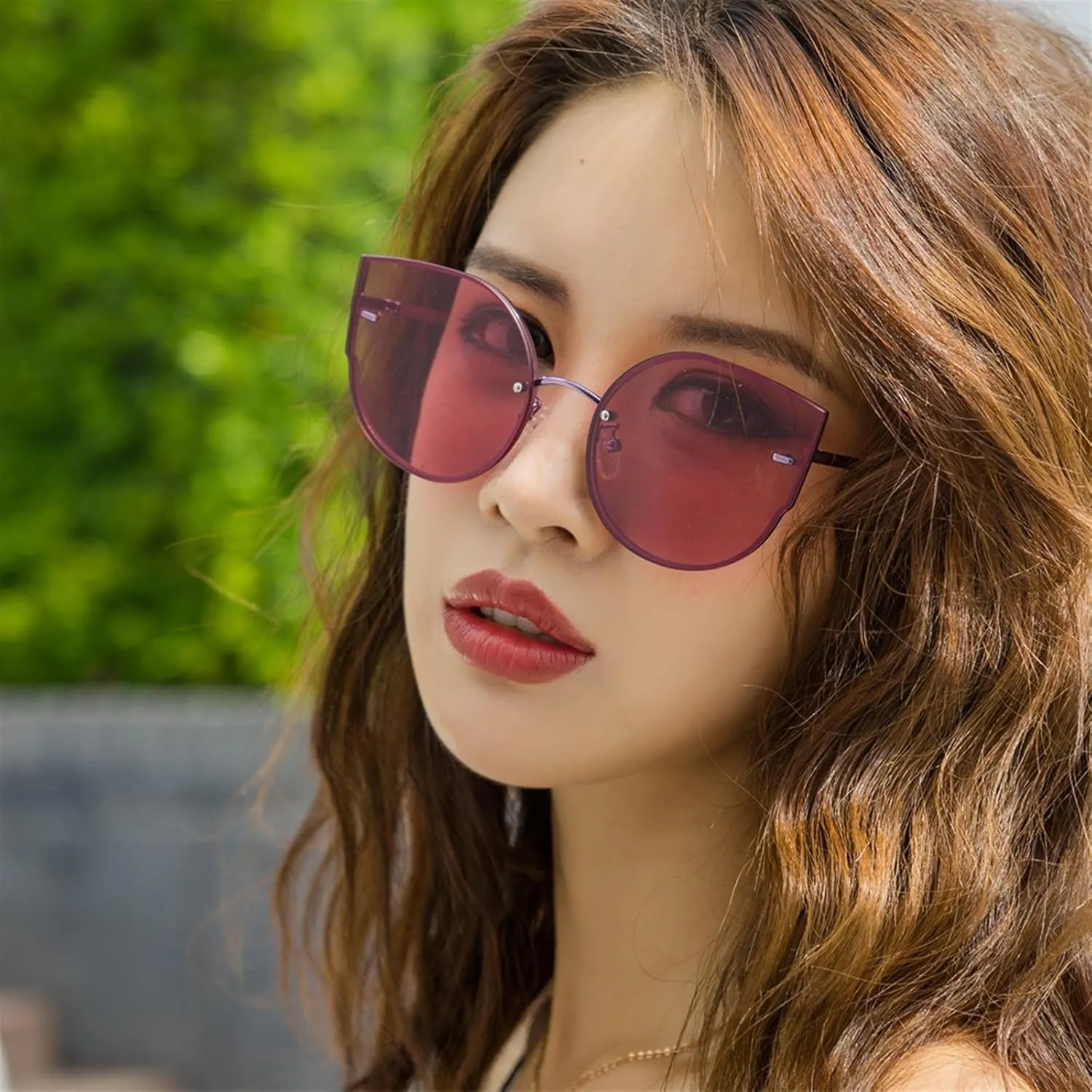 FHKQMLFQ-Vintage Cat Eye Men's And Women's Sunglasses Outdoor Sports UV400 Sunglasses Gift