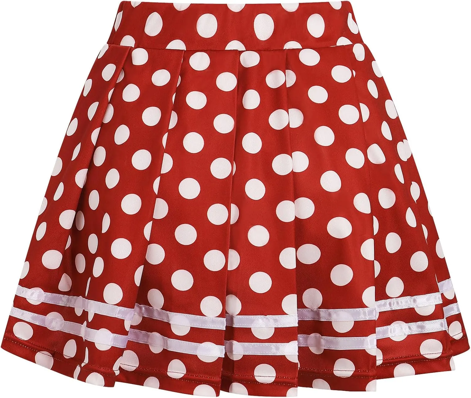 FYMNSI Women's Mini Pleated Skirt Retro High Waist School Girl Skirt Cheerleader Skirts Japanese Uniform Skirt Rave Bottoms