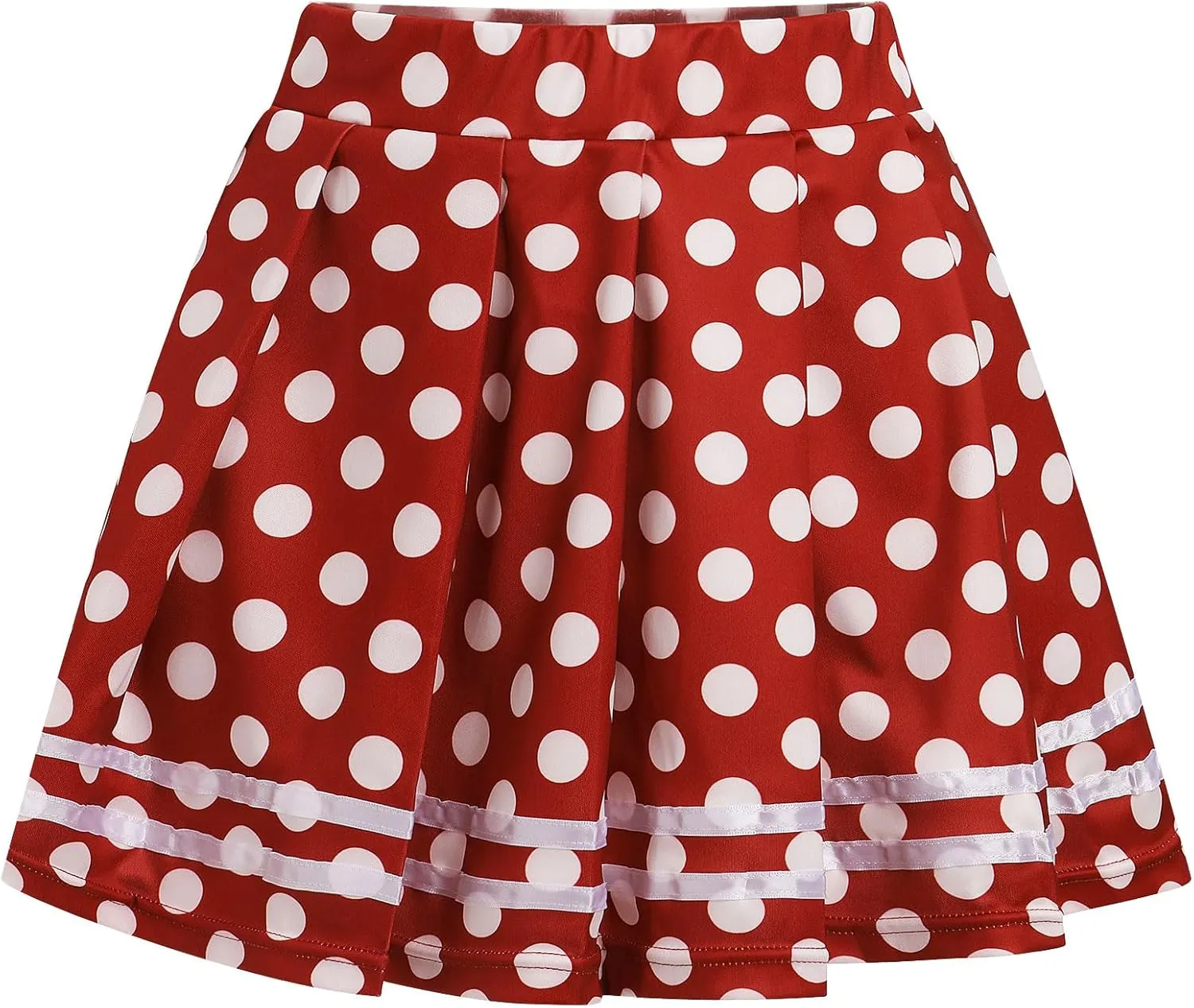 FYMNSI Women's Mini Pleated Skirt Retro High Waist School Girl Skirt Cheerleader Skirts Japanese Uniform Skirt Rave Bottoms