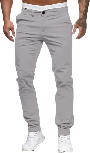 Jeans for Men Slim Fit Skinny Stretch Comfy Jeans Denim Pants Casual Straight Leg Full Length Trousers with Pocket