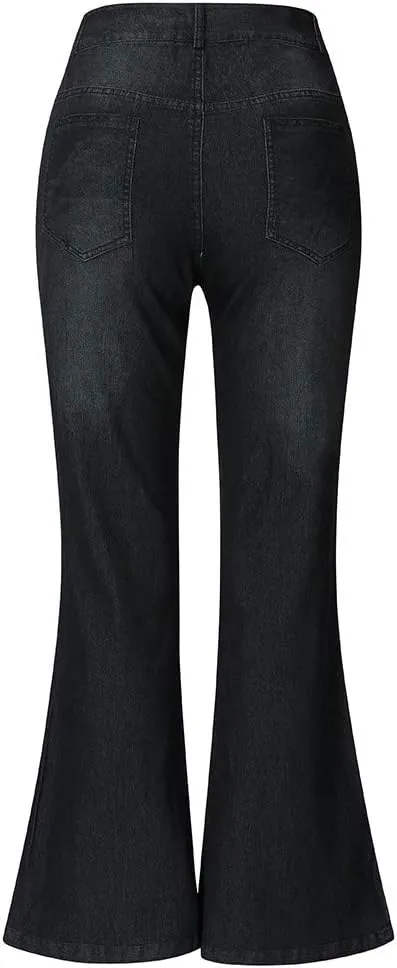 Jeans for Women High Waist Jeans Mid Womens Poket Lace Denim Casual Women's Jeans Stretch Jeans for Women Jeans for