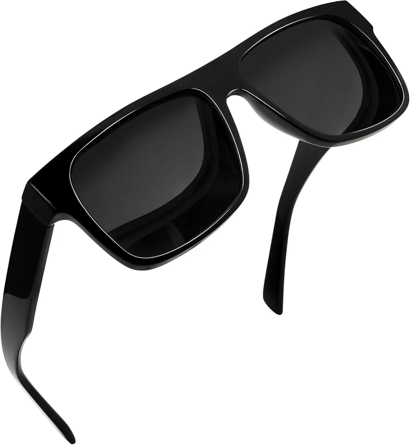 Joopin Polarized Sunglasses Men Women UV400 Protection, Big Chunky Square Sun Glasses, Designer Shades Retro Sunnies Driving