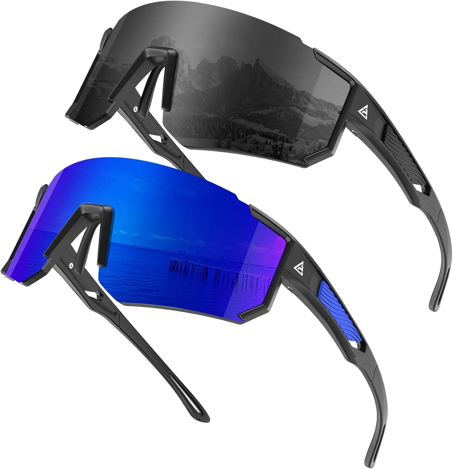 KALIYADI Polarized Youth Baseball-Sunglasses Kids-Sunglasses: Sports Cycling Running Boys Girls Age 3-12 UV400 Protection