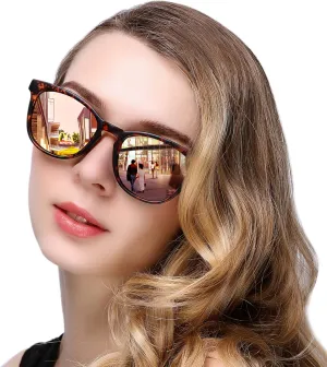 KANASTAL Polarized Sunglasses for Women Men with UV400 Classic Vintage Sun Glasses Women Fashion Trendy Horn Design Shades