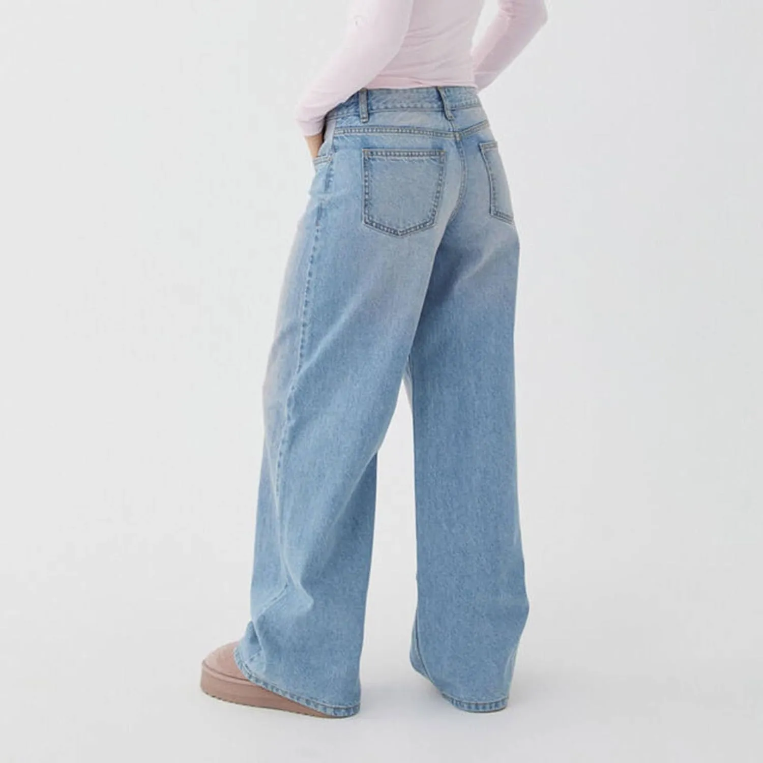 Khaki Flare Pants for Women Bell Bottom Jeans for Women High Waisted Stretch Flare Pants 5 Button Skinny Cut Jean