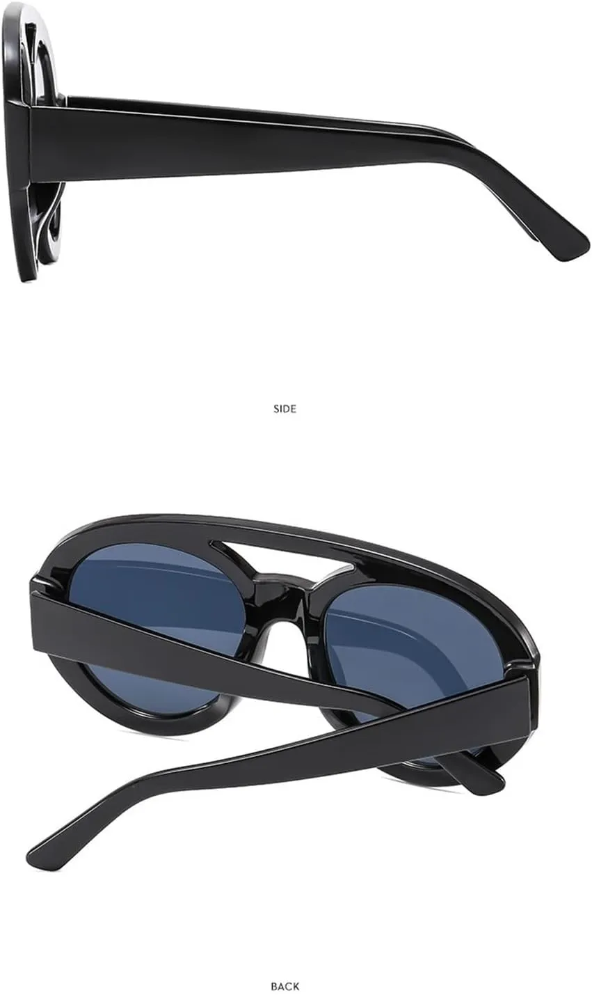 Large Frame Men Trendy Sunglasses Vacation Outdoor Shopping Women Decorative Sun Glasses