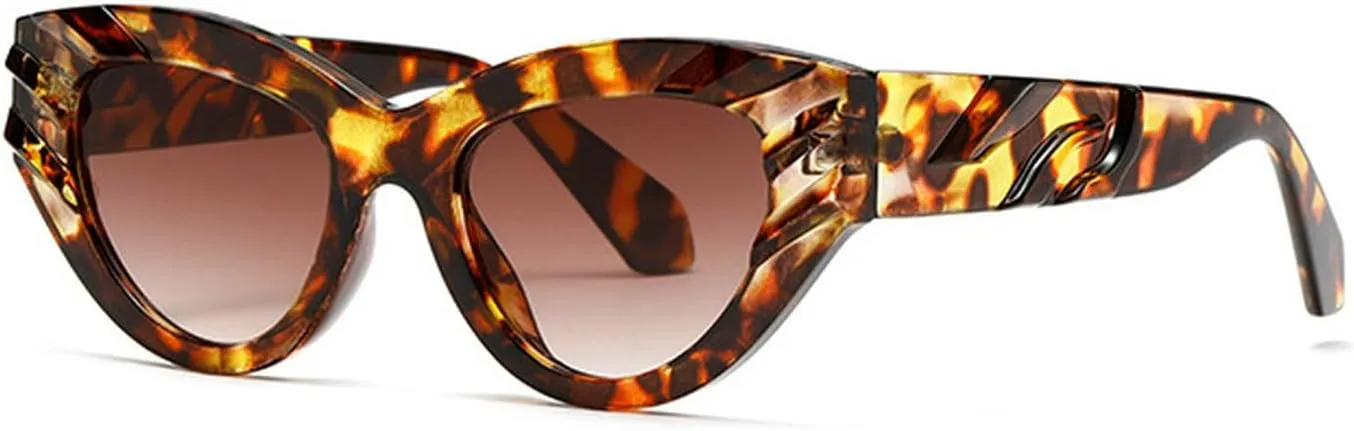 laureles Fashion Small Cat Eye Sunglasses Women's Classic Vintage Triangle Sun Glasses Men Outdoor Goggle