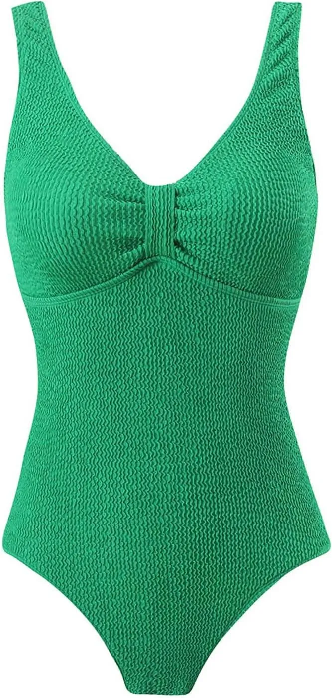 Lmdudan One Piece Swimsuits for Women Sleeveless Backless Modest Bathing Suit Tummy Control Cheeky Beach Swimwear 2025