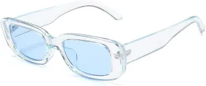 Long Keeper Small Rectangle Sunglasses Women UV 400 Retro Square Driving Glasses
