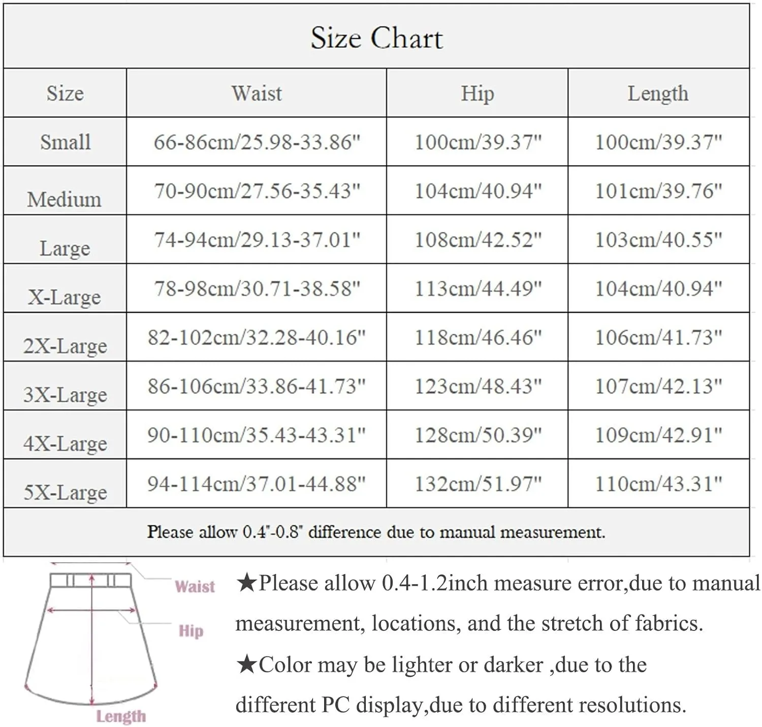 Long Maxi Plus Size Skirts for Women 2025 Summer Flowy Swing Tiered Elastic High Waist Pleated Skirt No Have Belt