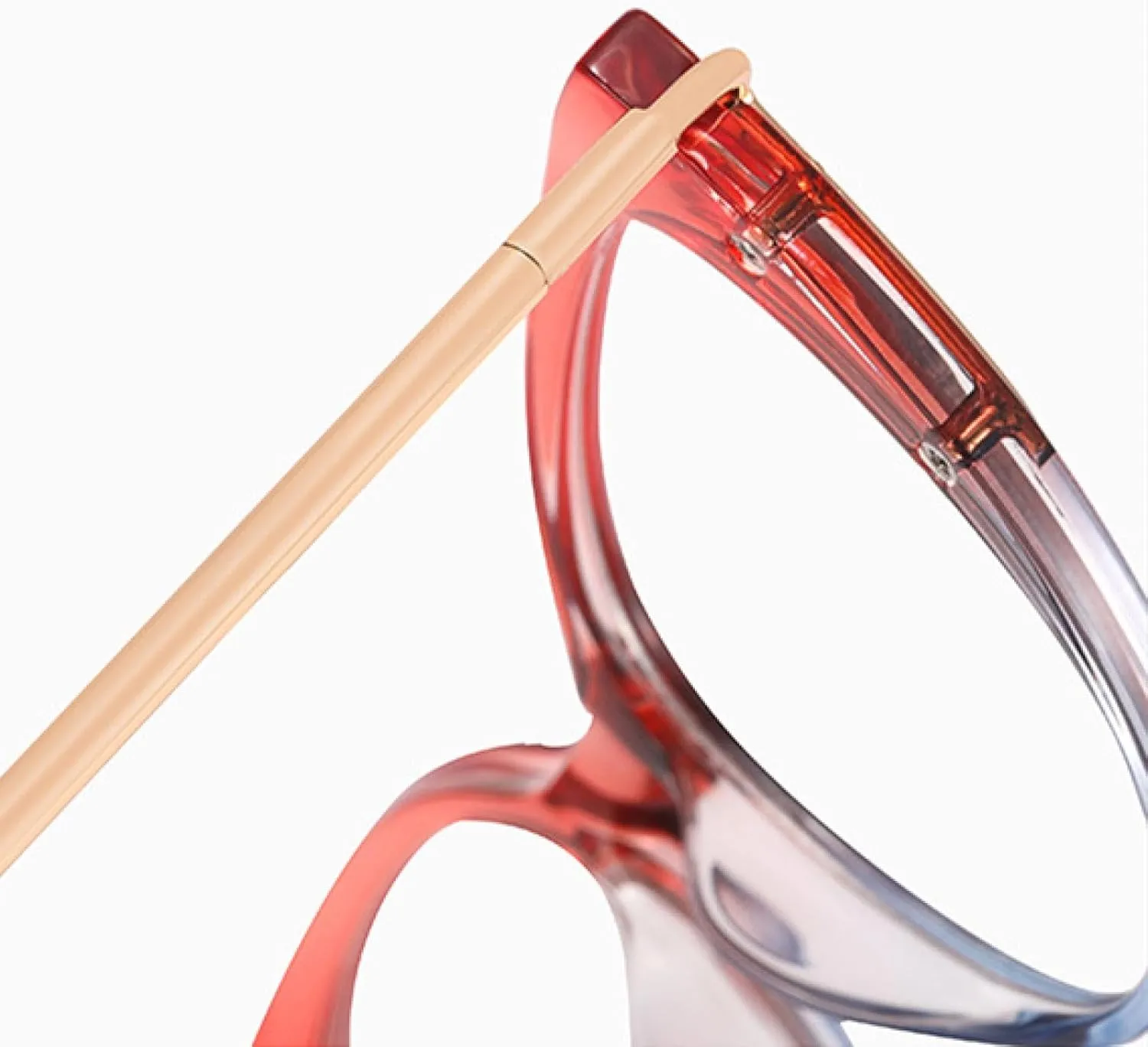 Luxury Glasses Frame Colorful Women Spectacles Frame Cat Eye