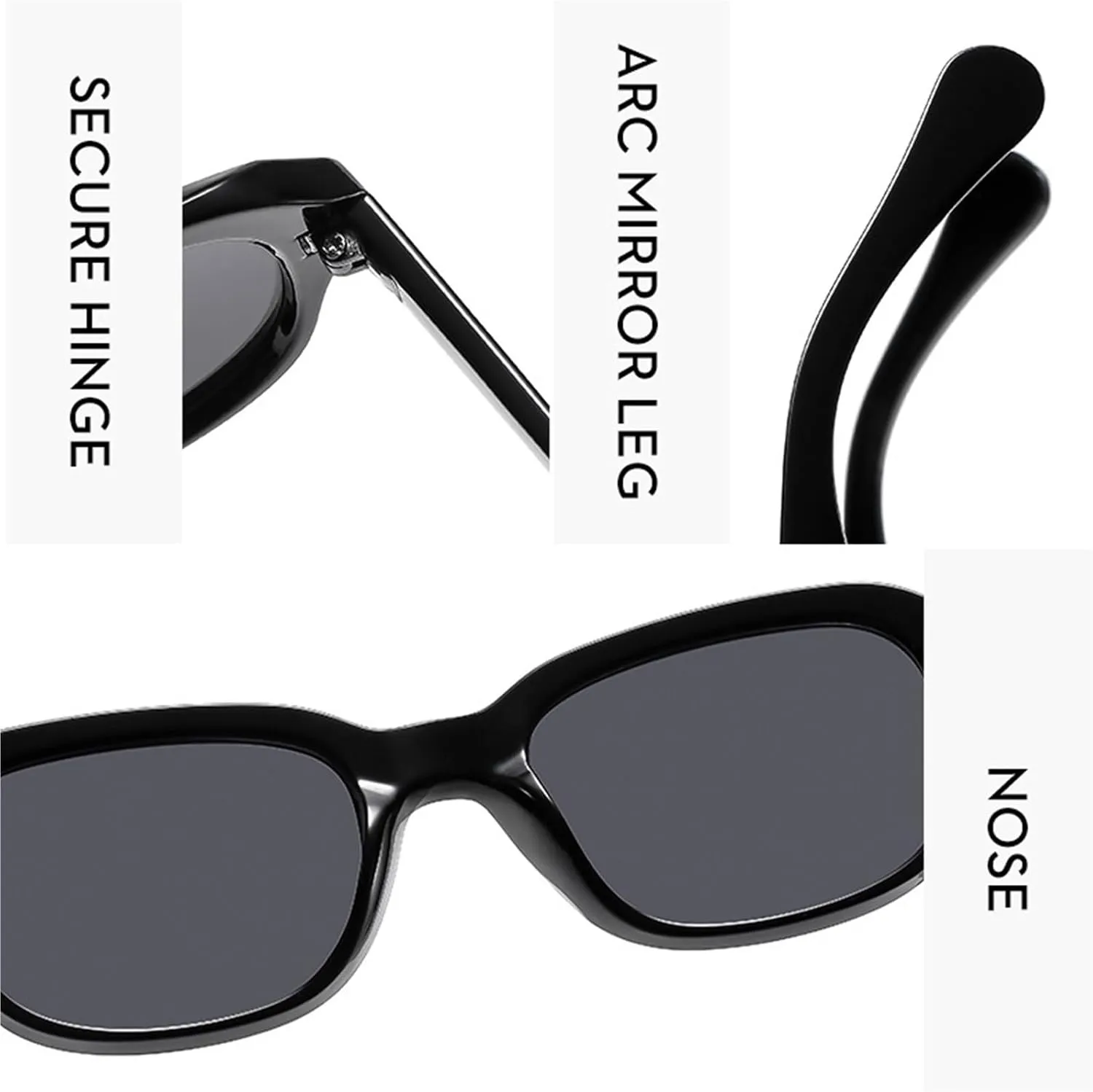 Men Trendy Vacation Sunglasses Outdoor Driver Shopping Women Sun Glasses