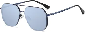 Men's Cycling Metal Polarized Driving Sunglasses Beach Sunglasses (Color : C)