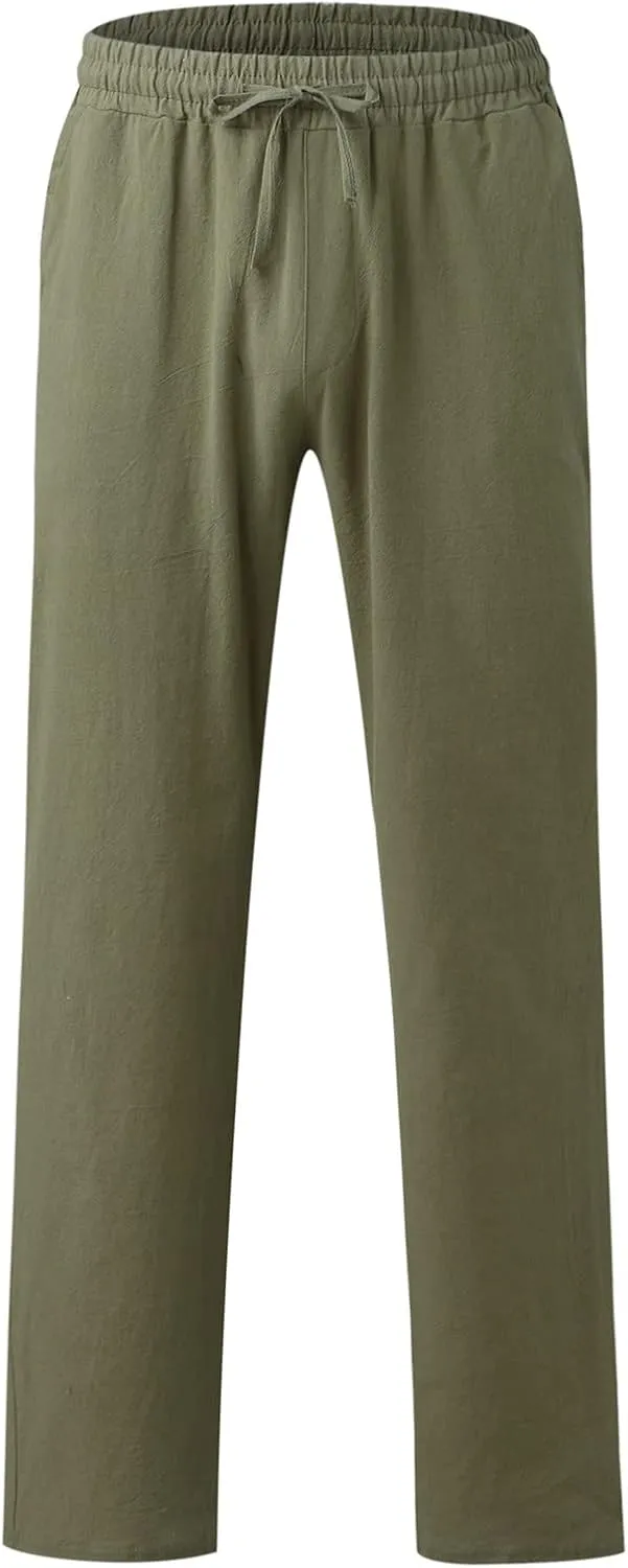 Mens Fashion Joggers Sports Pants Casual Cotton Cargo Pants Gym Sweatpants Trousers Mens Long Slim Fit Pant