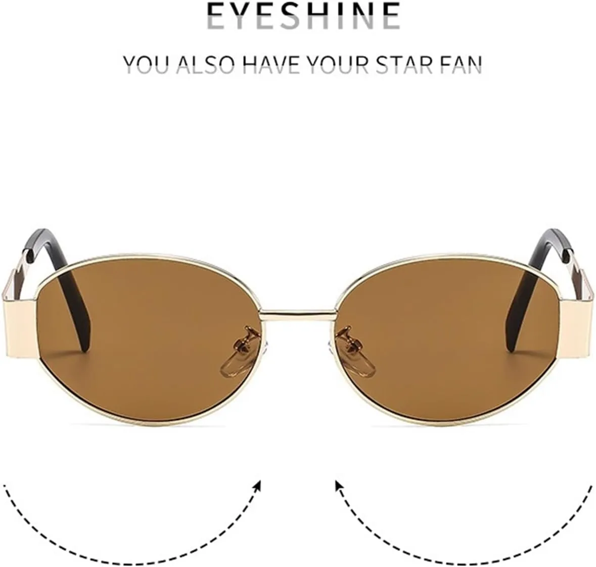 Metal Small Frame Men Sunglasses Vacation Outdoor Women Shopping Sun Glasses