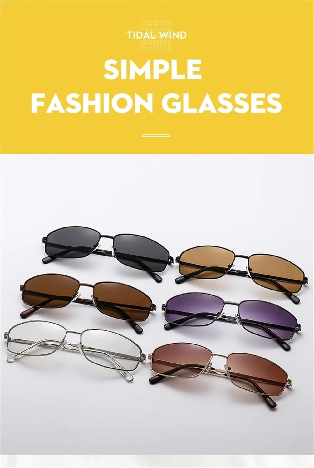 Metal Trend Men Sunglasses Outdoor Vacation Shopping Women Sun Glasses