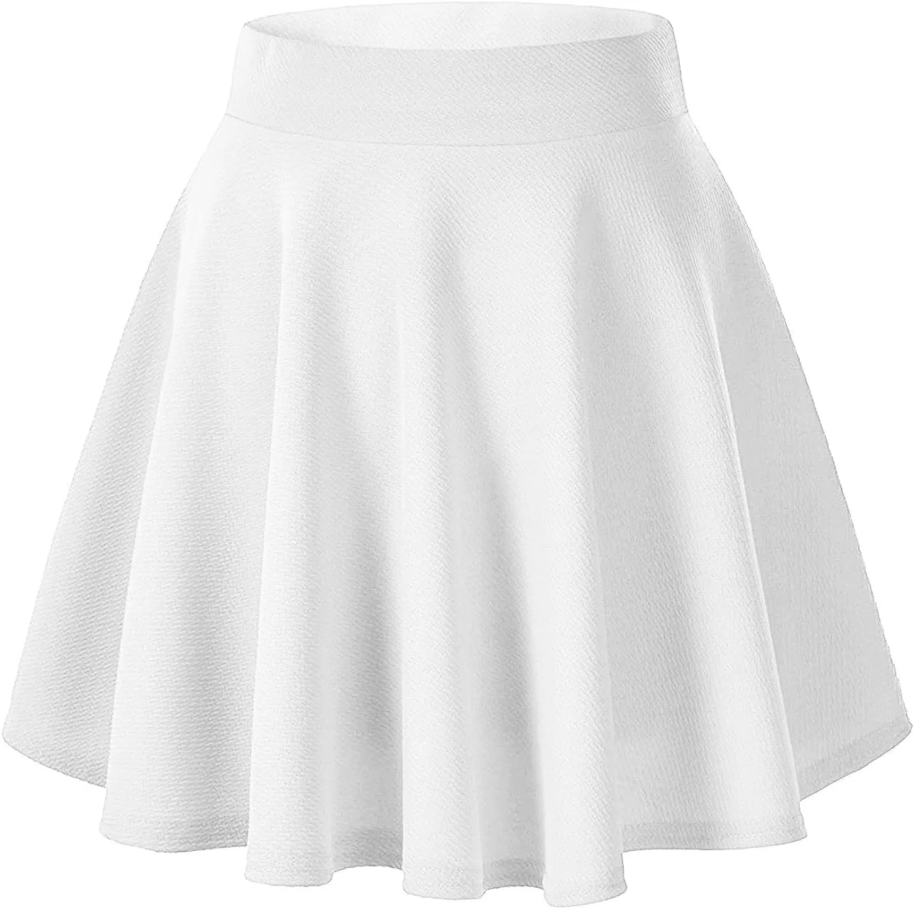 Mini Skirts for Women Summer Fashion Women's Flared A Line Mini Skirt High Waist Pleated Skirt