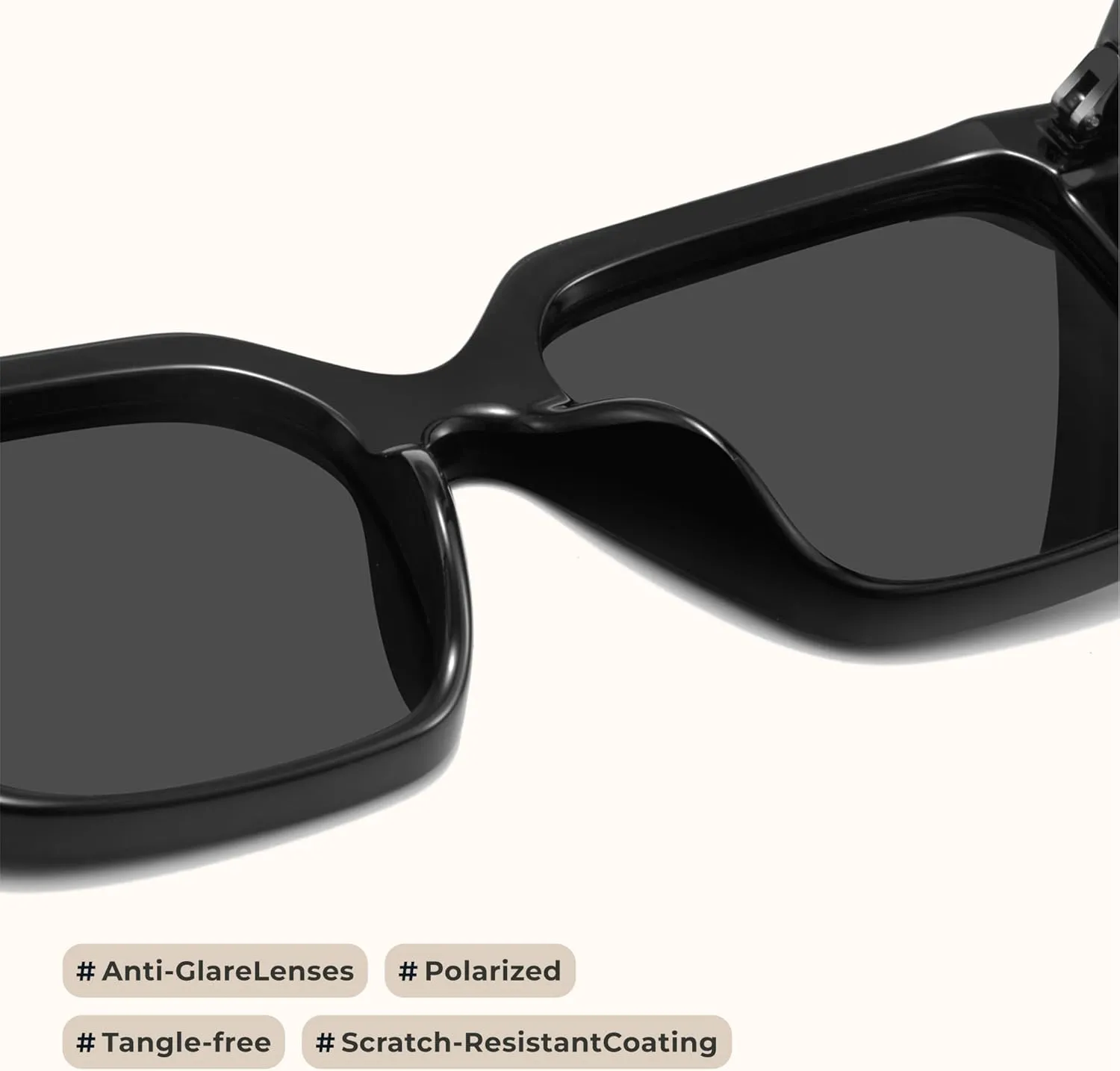 miyya Cat Eye Sunglasses for Women, Trendy Polarized Sunglasses Women, Retro Sun Glasses 2025, UV Protection Shades