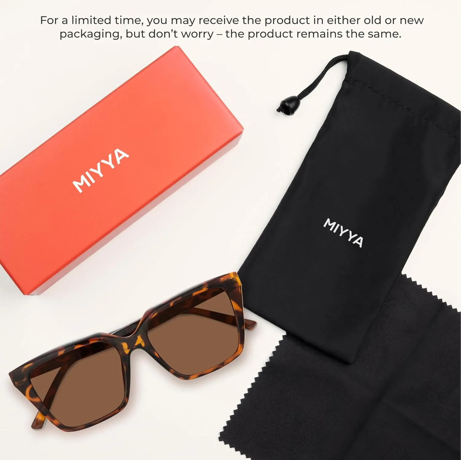 miyya Cat Eye Sunglasses for Women, Trendy Polarized Sunglasses Women, Retro Sun Glasses 2025, UV Protection Shades