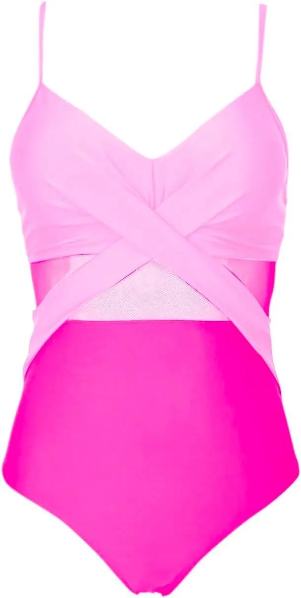 Monokini Swimsuits for Women Strapless Swimsuits Push up Bathing Suit Retro Ruched Vintage Padded Swimwear