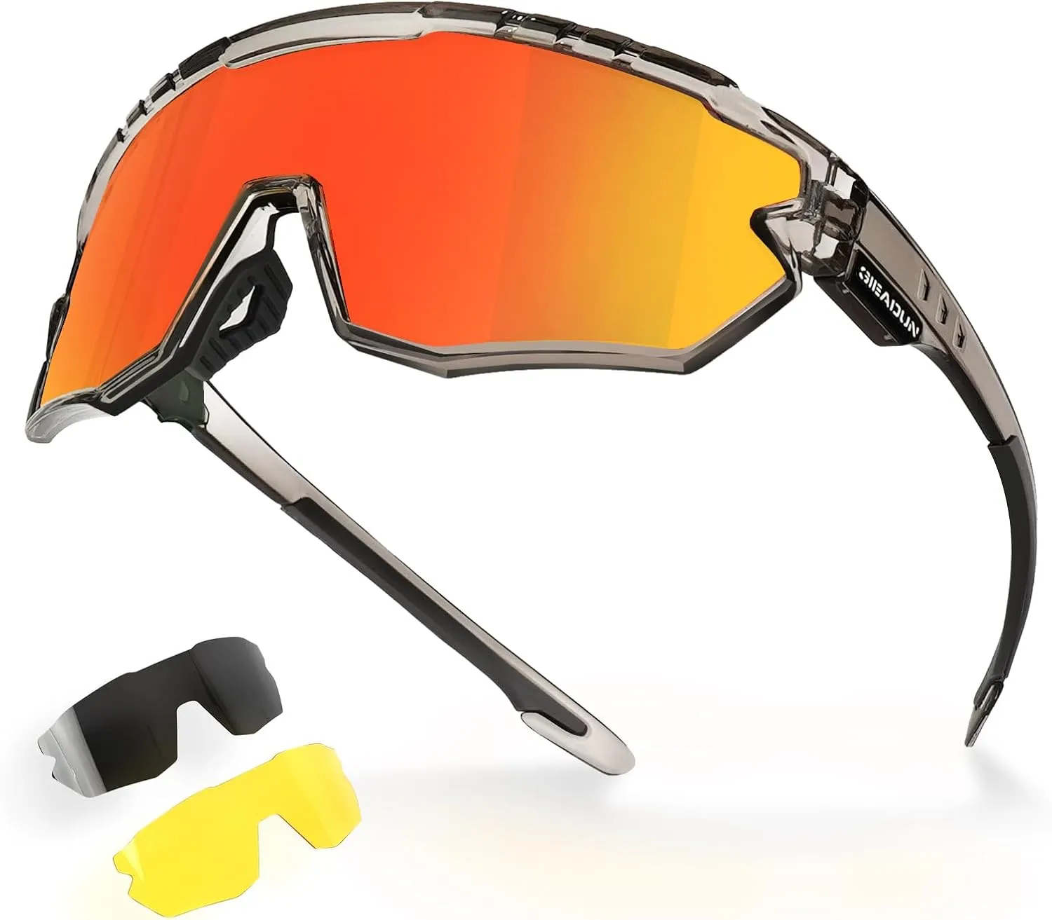 Polarized Glasses Kids Youth Baseball Sunglasses Adult Men Women Cycling Goggles with 3 lenses,Fishing,Ski Golf
