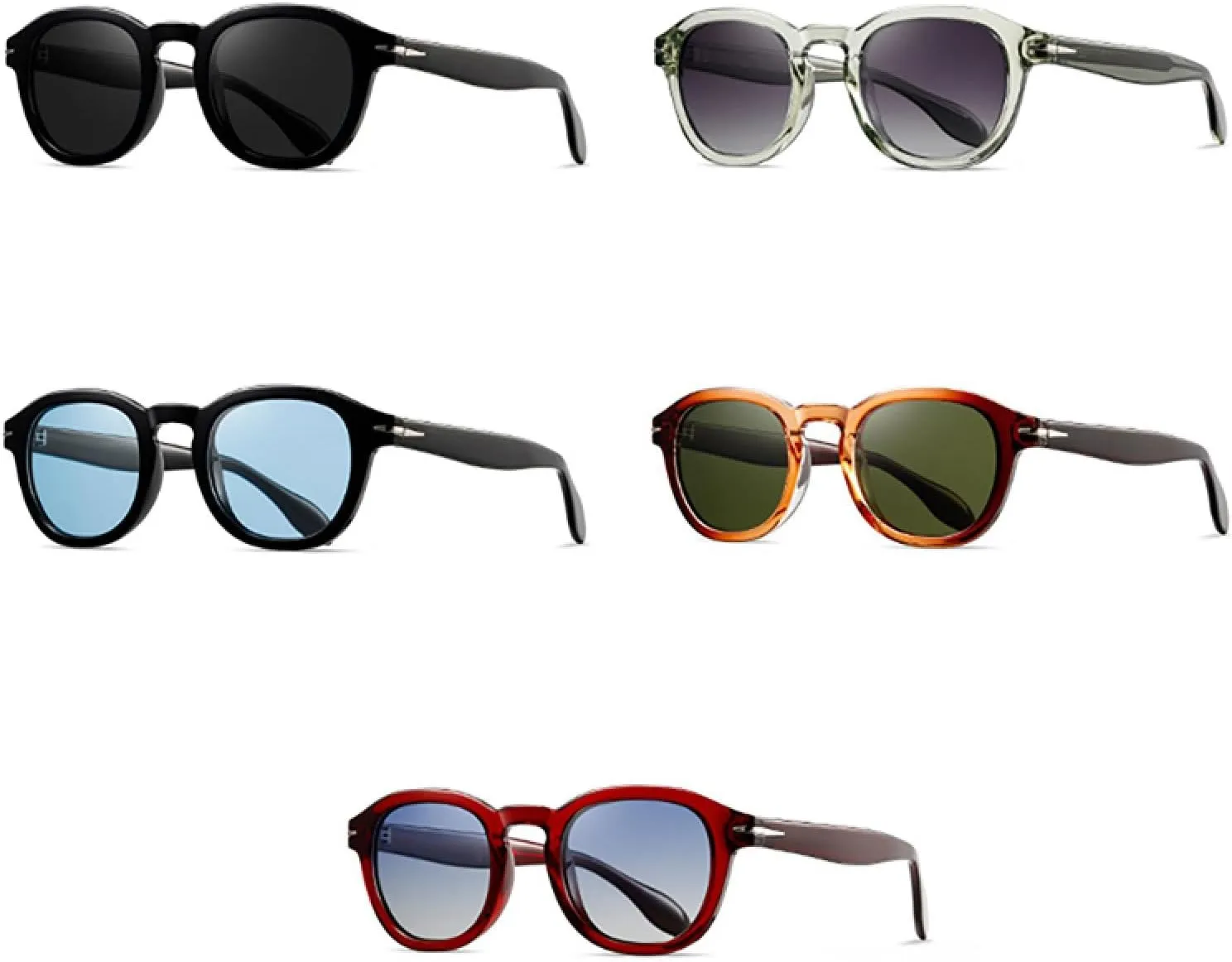 Polarized Sunglasses for Men Brown Blue Fashion Sunglassess for Women Uv400 Male Outdoor