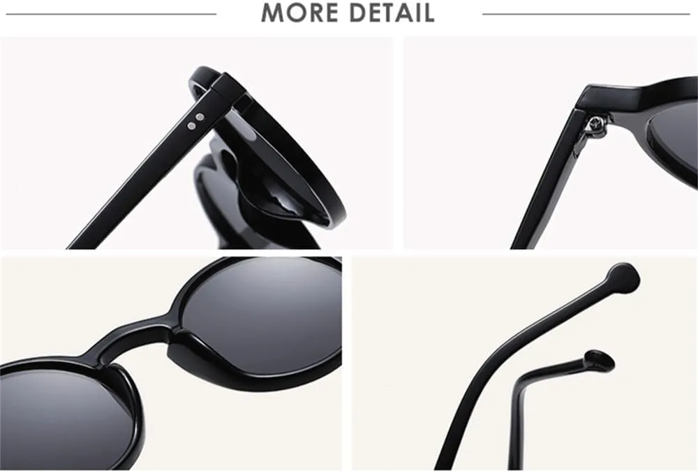 Retro Sunglasses Women Men Driving Shades Dark Green Eyewear UV400