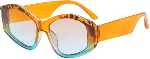 Retro Vintage Sunglasses for Women Men Gradient Color Uv400