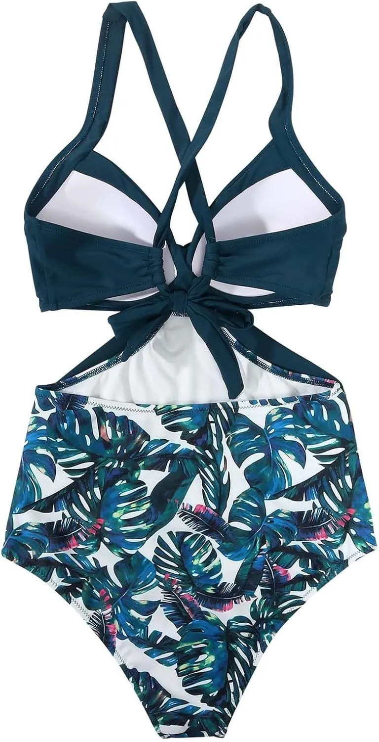 Rvidbe Womens Bikini Swimsuits Women 1 Piece Athletic Swimsuit Competition Bathing Suit Lap Swimming