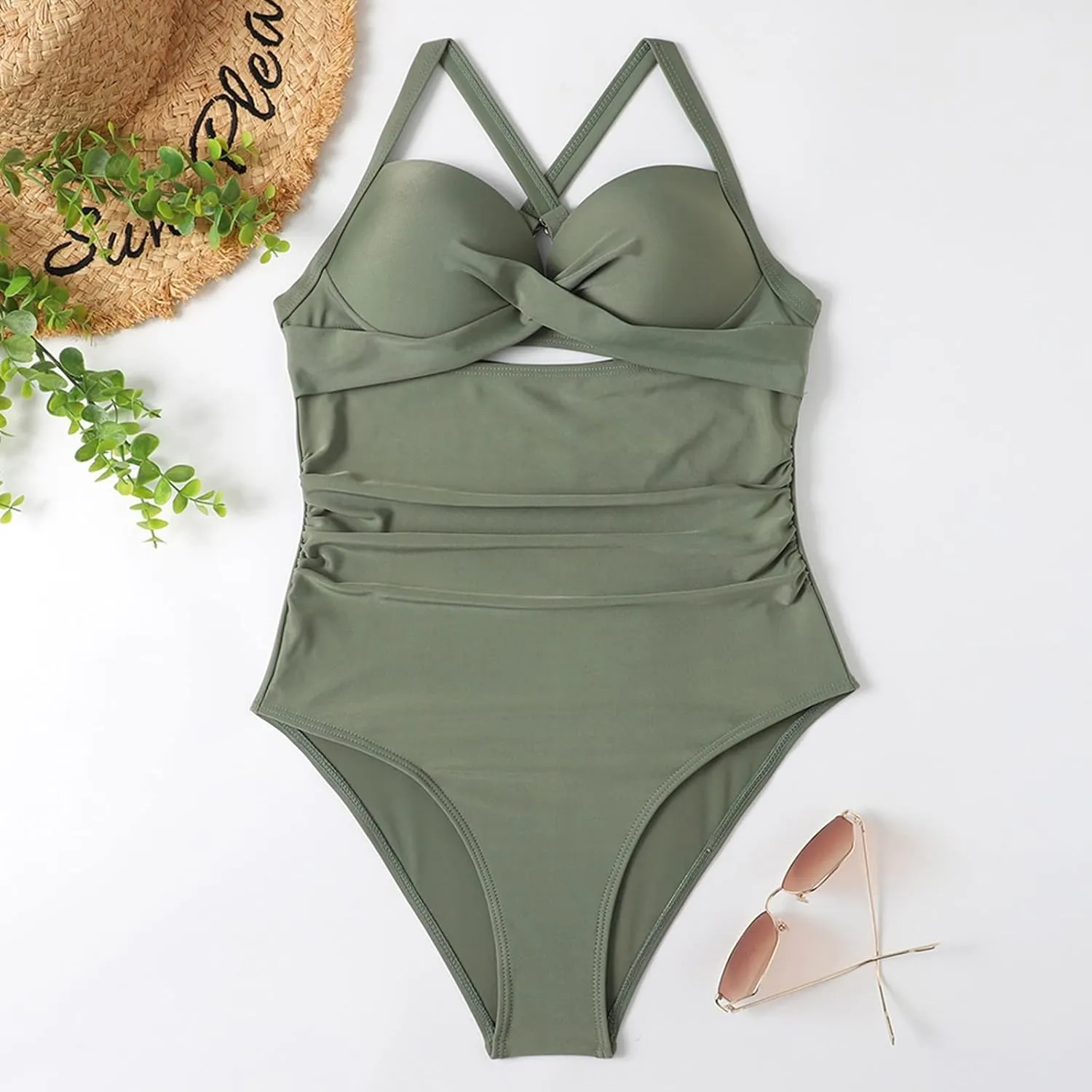 Rvidbe Women's Competitive Athletic 1 Piece Swimsuit Racerback Training Swimwear Bathing Suits Swimsuit Women