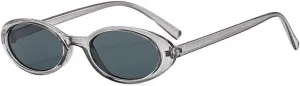 Small Oval Sunglasses Women Men Vintage Hip Hop Cat Eye Sun Glasses Female Punk Eyewear UV400