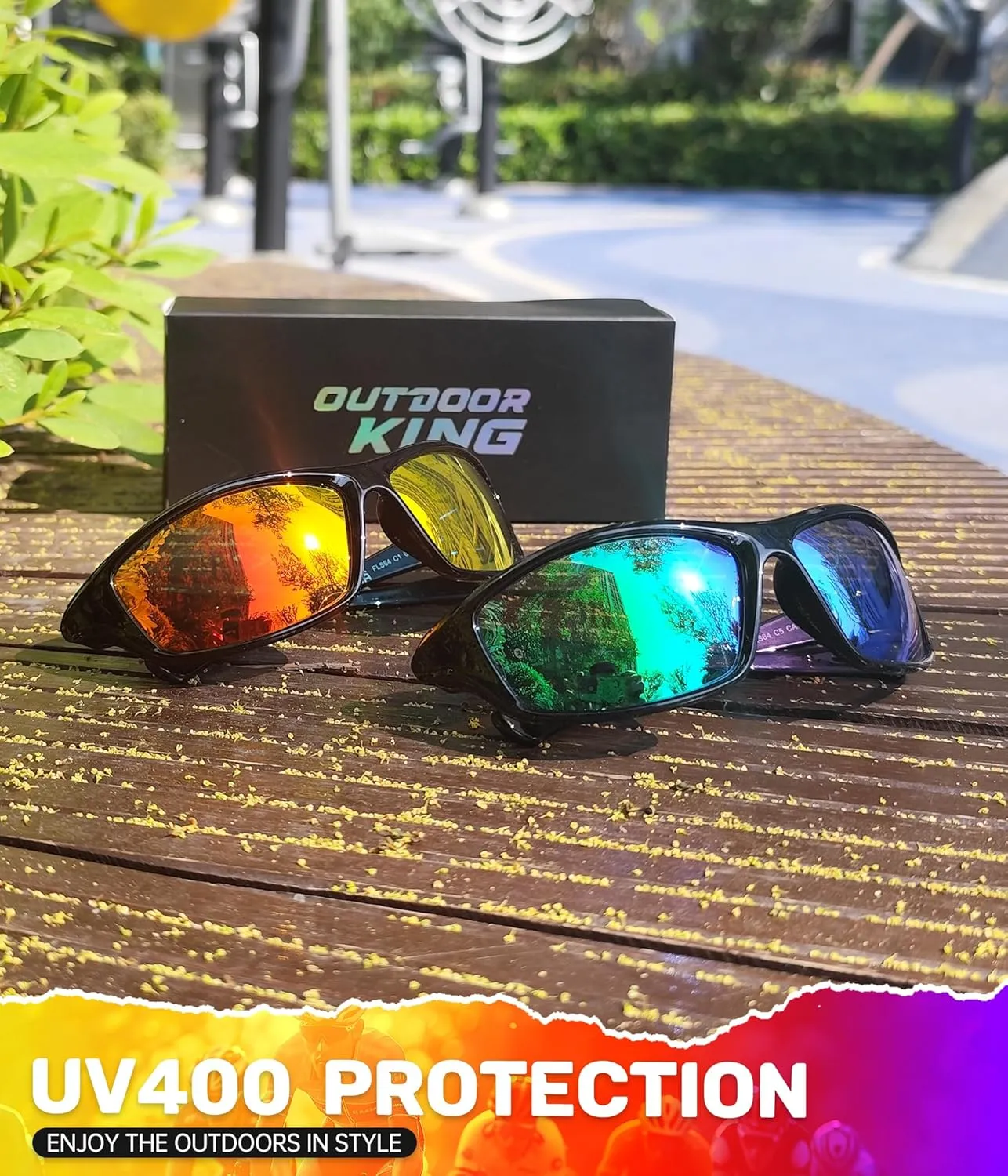 Sports Mens-Sunglasses Polarized Sunglasses-Men: Sunglasses for Men UV Protection for Running Cycling Fishing