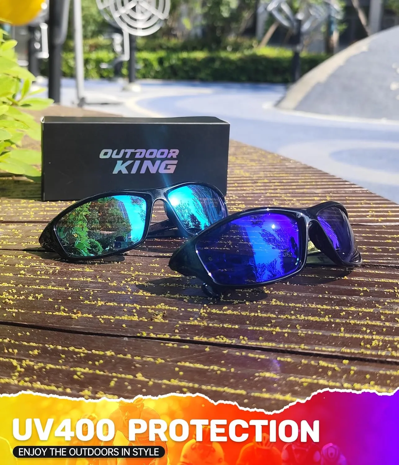 Sports Mens-Sunglasses Polarized Sunglasses-Men: Sunglasses for Men UV Protection for Running Cycling Fishing